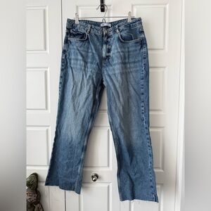 Zara Wide Leg Jeans - Size 10